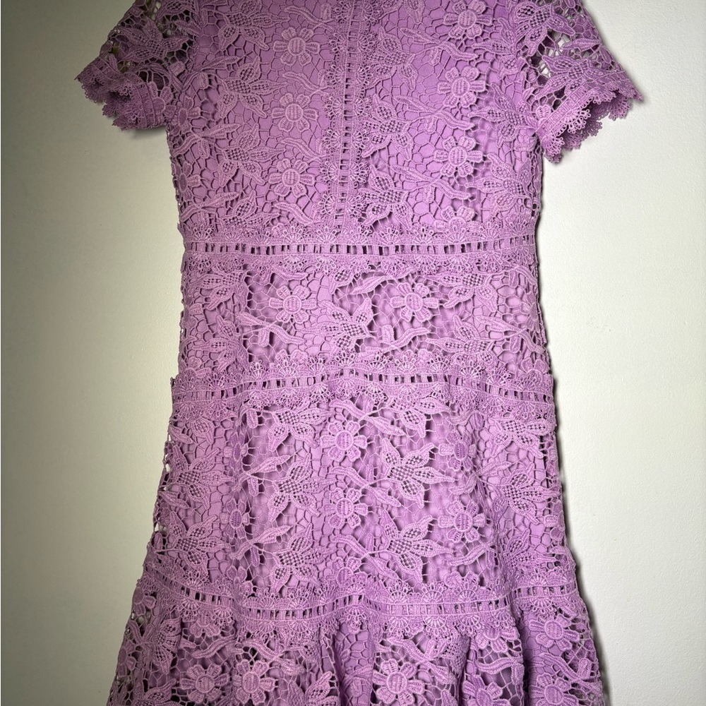 New gb Girls Size 6 light purple/Lavender Lace Dress